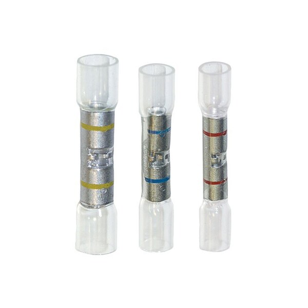 Phillips Connector, Heat Shrink, Elect, Sta-Dry Clear-Vu, Window Butt, 16-14Ga, Blue 1-1662-100 - main